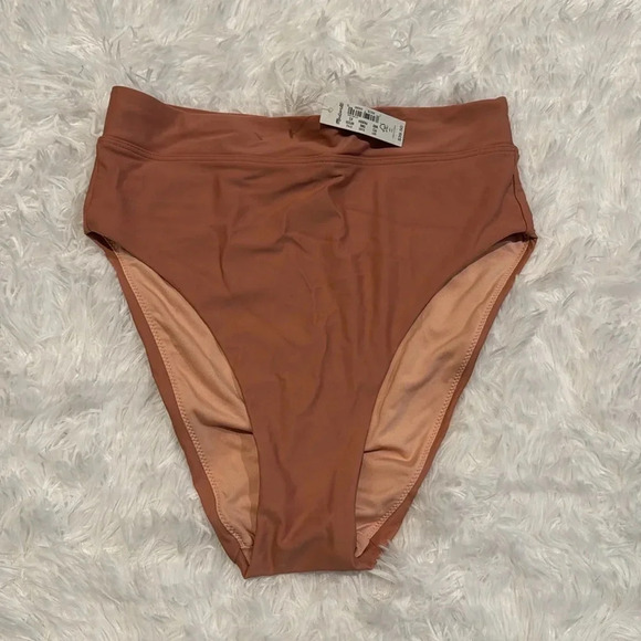 Madewell Second Wave High Waist Bikini Bottom - Picture 2 of 5